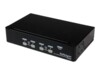 StarTech.com 4-Port USB KVM Swith with OSD - TAA Compliant - 1U Rack Mountable VGA KVM Switch (SV431DUSBU) KVM switch