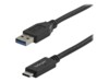 StarTech.com 3 ft 1m USB to USB C Cable - USB 3.1 10Gpbs - USB-IF Certified (USB31AC1M) USB Type-C kabel 1m Sort