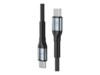 3mk Hyper Cable N-SERIES USB 2.0 USB Type-C kabel Sort