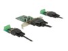 DeLock PCI Express Card > 2 x Serial RS-422/485 Seriel adapter PCI Express 2.0 x1 1Mbps