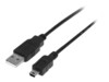 StarTech.com 2m Mini USB 2.0 Cable A to Mini B M/M USB-kabel 2m Sort