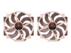 Noctua NF-A14X25R G2 PWM SX2 PP Ventilationspakke for system 1-pack Beige Brun 140 mm