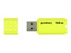 GOODRAM UME2 128GB USB 2.0 USB stick Gul