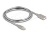 Delock USB Type-C kabel 1m Sølv
