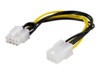 DELTACO SSI-61 Strømforsyningsadapter 10cm