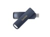 SanDisk Phone Drive 128GB USB-C / Apple Lightning USB stick Blå