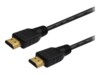 SAVIO CL-96 HDMI-kabel med Ethernet Sort