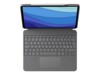 Logitech Combo Touch Tastatur og folio-kasse 16-niveau Kablet Pan Nordic