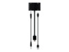 Cablexpert Videoadapter 15cm Sort