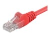 goobay CAT 5e Ikke afskærmet parsnoet (UTP) 10m Netværkskabel Rød