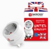 Europe to UK Country Travel Adapter