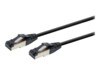 Cablexpert CAT 8 S/FTP 1m Patchkabel Sort