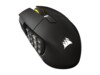 CORSAIR Scimitar Elite SE Optisk Trådløs Kablet Sort