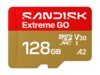 SanDisk Extreme Go microSDHC UHS-I Memory Card 128GB 240MB/s