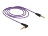 Delock Audiokabel 1m Lilla