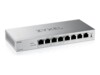 Zyxel GS1200v3 Series GS1200-8HPv3 Switch 8-porte Gigabit Ethernet PoE+