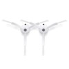 Roborock side brush, white, vinyl