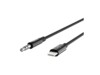 Belkin Lightning til hovedtelefon-jackstikkabel 91.4cm Sort