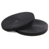 StarTech.com 25ft. Hook and Loop Roll - Cut-to-Size Reusable Cable Ties - Bulk Industrial Wire Fastener Tape - Adjustable Fabric Wraps - Black (HKLP25) 7.62m Sort