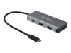 StarTech.com 4 Port USB C Hub to 3x USB-A 1x USB-C - 10Gbps USB 3.1 Gen 2 Type C Hub - 100W Power Delivery Passthrough Charging - Portable Hub 4 porte USB