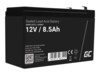 Green Cell Batteri Sealed Lead Acid (SLA) 8.5Ah