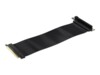 CORSAIR Premium Extension PCI Express x16 kabel 30cm Sort