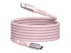 Verbatim Sync and Charge USB-C/strømkabel 1.2m Pink