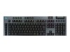 Logitech G G915 X Tastatur Mekanisk LIGHTSYNC Trådløs Kablet Tysk