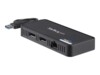 StarTech.com USB 3.0 - Dual Monitor USB Type-A Laptop - DisplayPort 4K 60Hz & - 1' (30cm) cable Dockingstation