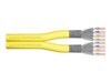 DIGITUS CAT 7a S/FTP 100m Installationskabel Yellow RAL 1016