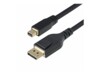 StarTech.com Mini DP to DisplayPort 1.4 Cable 8K 60Hz HBR3 4K DisplayPort kabel 3.1m Sort