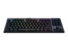 Logitech G915 TKL Tenkeyless LIGHTSPEED Wireless RGB Mechanical Gaming Keyboard Tastatur Mekanisk LIGHTSYNC Trådløs Nordisk