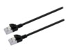 Prokord Slim CAT 6a U/FTP 3m Netværkskabel Sort