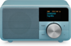 DDR-7 Norse Blue DAB+/FM-RDS/AUX-in/Bt Wooden Radio