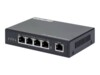 Intellinet 4-Port Ultra Extender, Adds up to 100 m (328 ft.) to Range, 90 W Power Budget, Four PSE Ports up to 30 W Output, IEEE 802.3bt/at/af Compliant, Metal Housing Netværk/strømforlænger