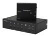 StarTech.com Multi-Input HDBaseT Extender Built-in - DisplayPort VGA and HDMI Over CAT5 or CAT6 - Up to 4K - up to 230 ft (STDHVHDBT) Video/audio ekspander