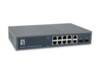 LevelOne GEP-1221 Switch 12-porte Gigabit PoE+