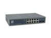 LevelOne GEP-1221 Switch 12-porte Gigabit PoE+