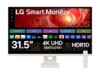 LG 32U721SA-W 32' VA 3840 x 2160 (4K) HDMI USB-C 60Hz Dockingskærm