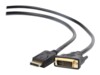 Cablexpert Display kabel Sort 1.8m