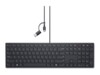 Dell Wired Collaboration Keyboard KB525C Tastatur Pressestempel Kablet Tysk
