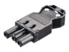 Bachmann Strøm GST18i3 (male) - Hvid Strøm-konnektor