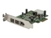 StarTech.com FireWire adapter PCI Express x1 800Mbps