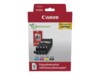Canon CLI 526 C/M/Y/BK Photo Value Pack Sort Gul Cyan Magenta Blækbeholder / papirsæt