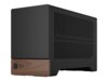 Fractal Design Terra Ultralille formfaktor Mini ITX Strømforsyning Sort Brun