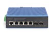 DIGITUS 4-porte Gigabit Ethernet PoE