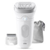 Epilator Silk·épil 7, Wet & Dry, Långvarigt Slät Hud, 7-041, Silver