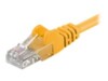 goobay CAT 6 Ikke afskærmet parsnoet (UTP) 5m Netværkskabel Yellow