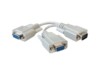 Delock Seriel adapter 17cm Beige