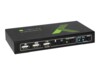 TECHly 2x1 USB HDMI KVM 4Kx2K KVM / audio-switch Desktop